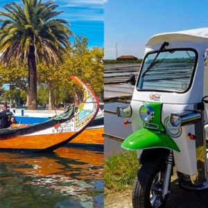 Visitar Aveiro em Água e Terra: Moliceiro, Tuk-Tuk e Prova Ovos Moles
