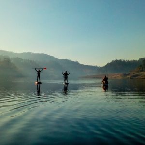 Aventura a Dois no Lago da Barragem de Ribeiradio em Sever do Vouga